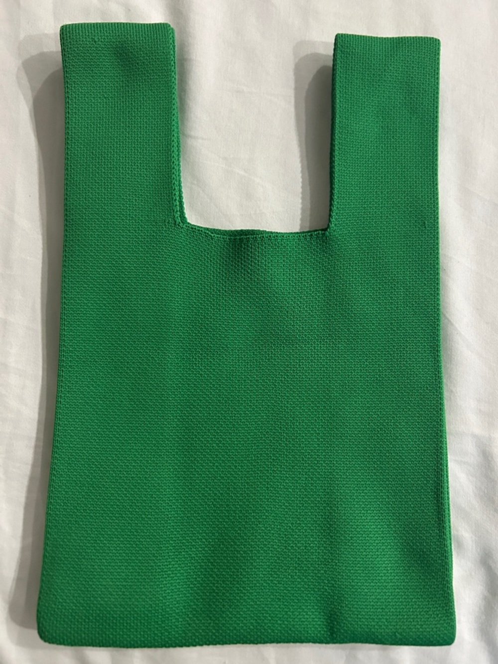 Small Green Knit Bag